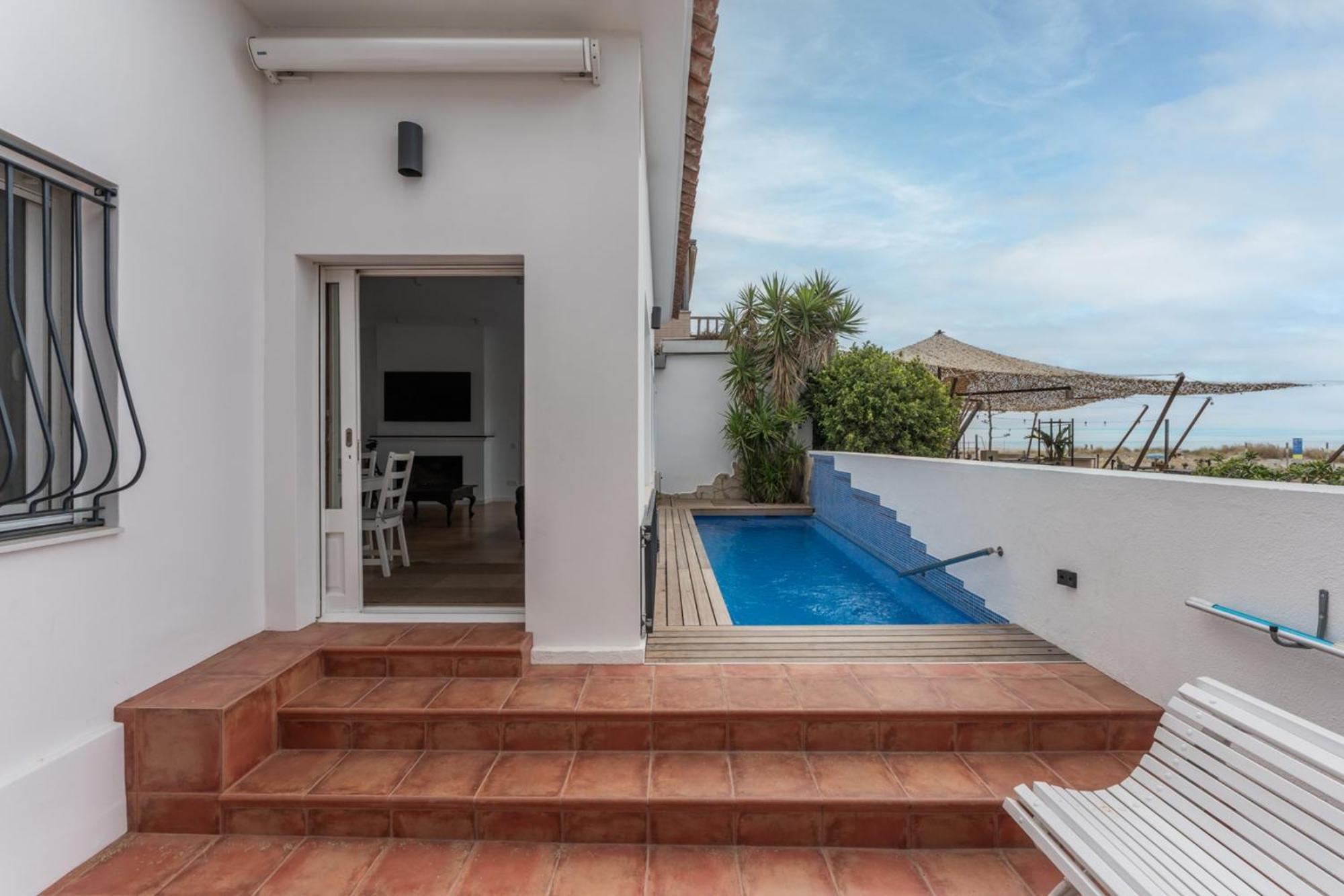 Beach Villa Cristina By Hhbcn Castelldefels Ruang foto